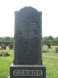 Connor Family Headstone