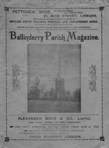 Ballinderry Parish Magazine, February 1909