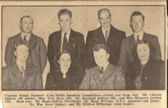 Crumlin Young Farmers - newspaper cutting December 1949 