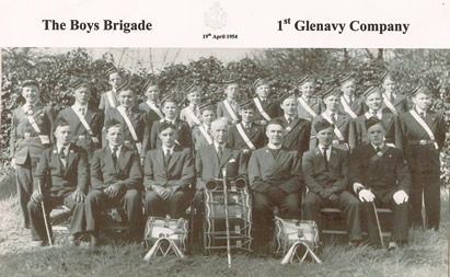 1st Glenavy Company Boys Brigade 1954