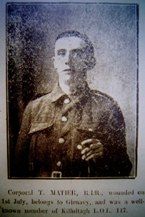 Corporal T. Matier.