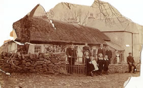 The Long Family homestead at Kinlough, County Leitrim