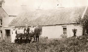 The Long Family homestead at Kinlough, County Leitrim