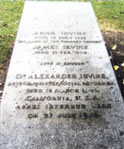 Grave of Dr Alexander Irvine