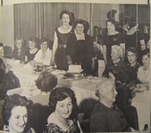 Glenavy W.I. at the Woodbourne Hotel, Oct 1960