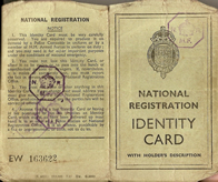 WWII Identity Card